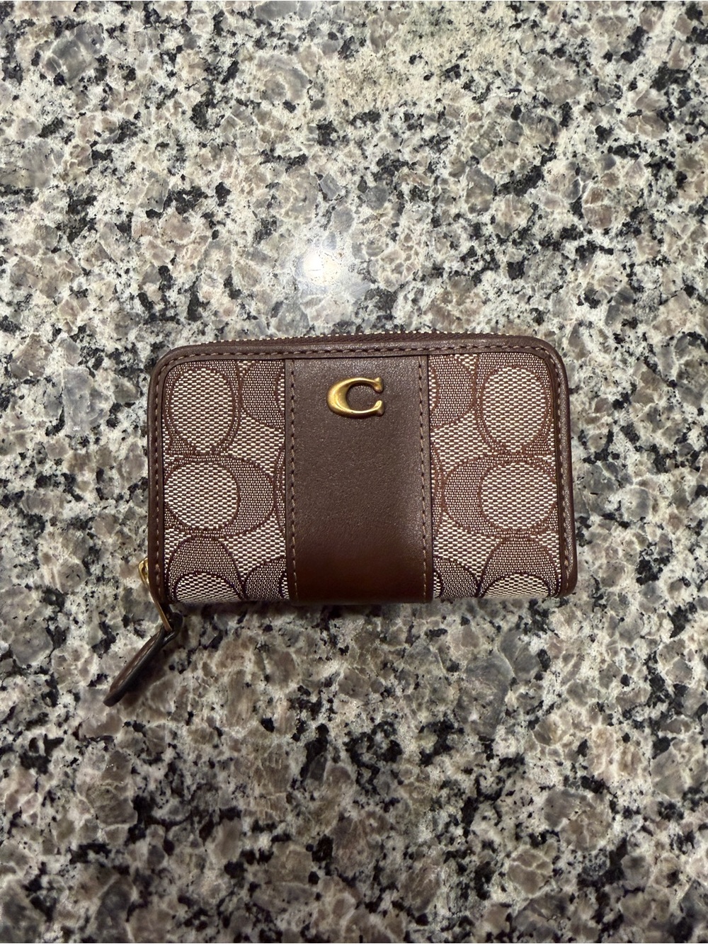 Coach Zip Around Card Case